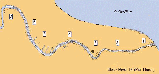 Black River Port Huron Image Map